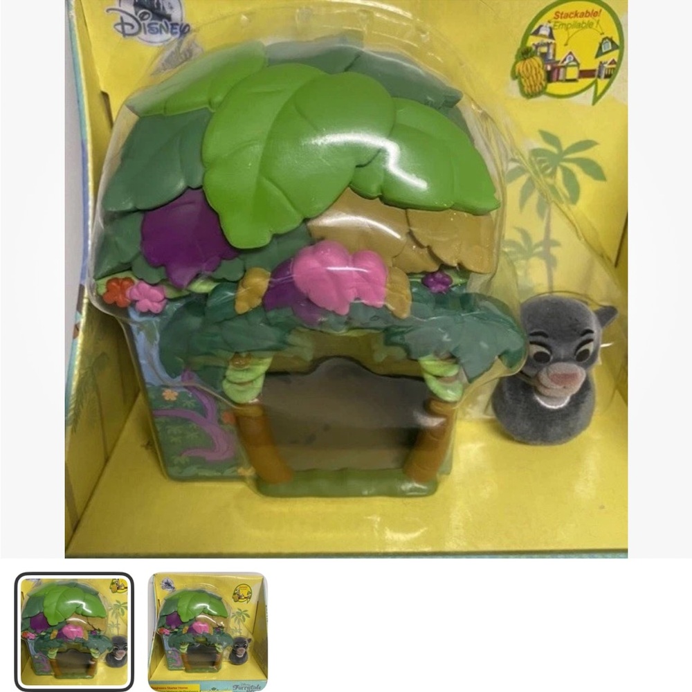 Disney Jungle Book Bagheera Playset - vintage 1990,s
